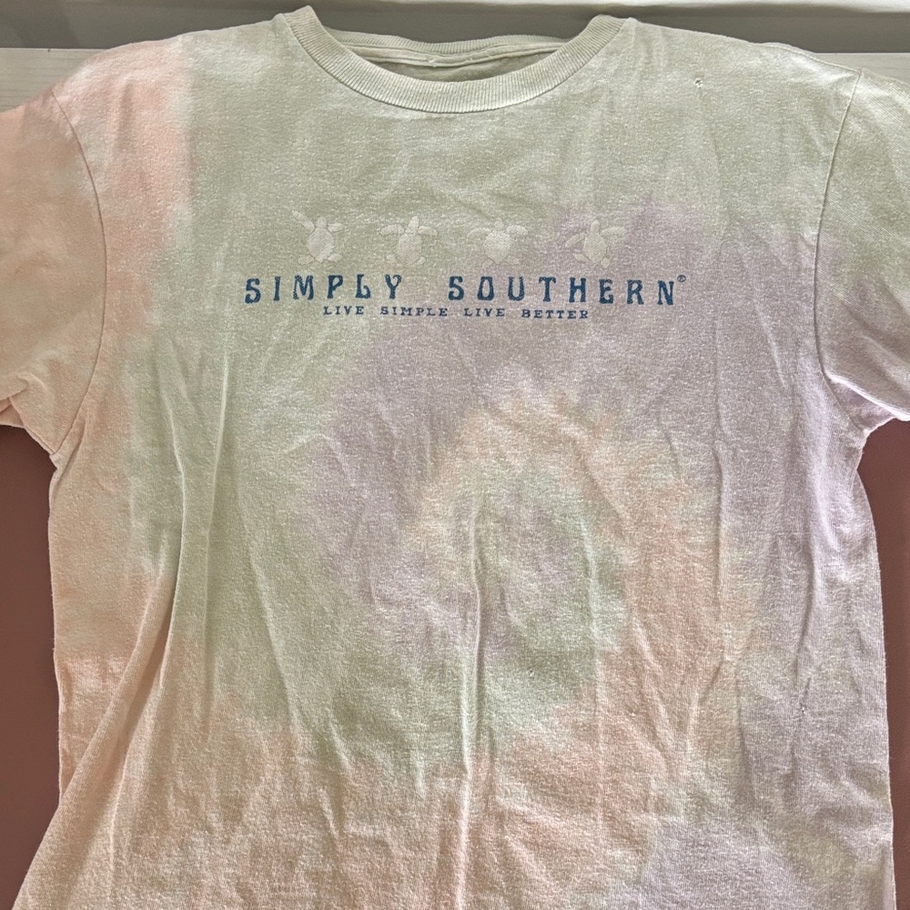 Simply Southern Pastel Tie-Dye Tee